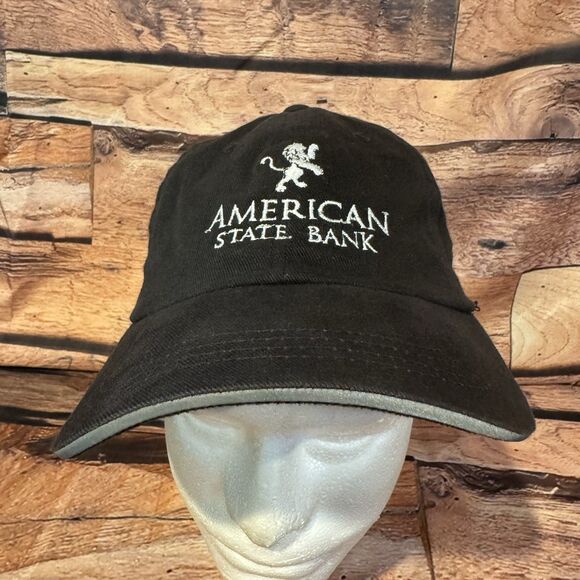 American State Bank Texas Tech Red Raiders Black Hat Cap Strapback One Size - Picture 2 of 8